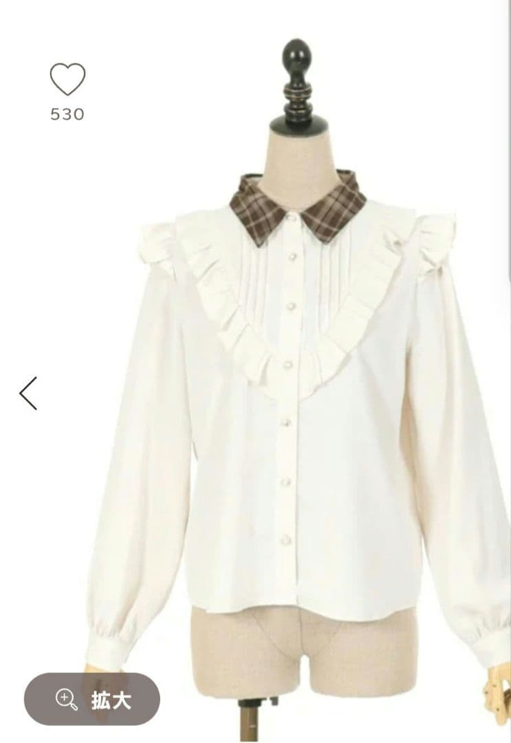 め*ー様 ケープジャケット、リボン付ブラウスの2点セット♪