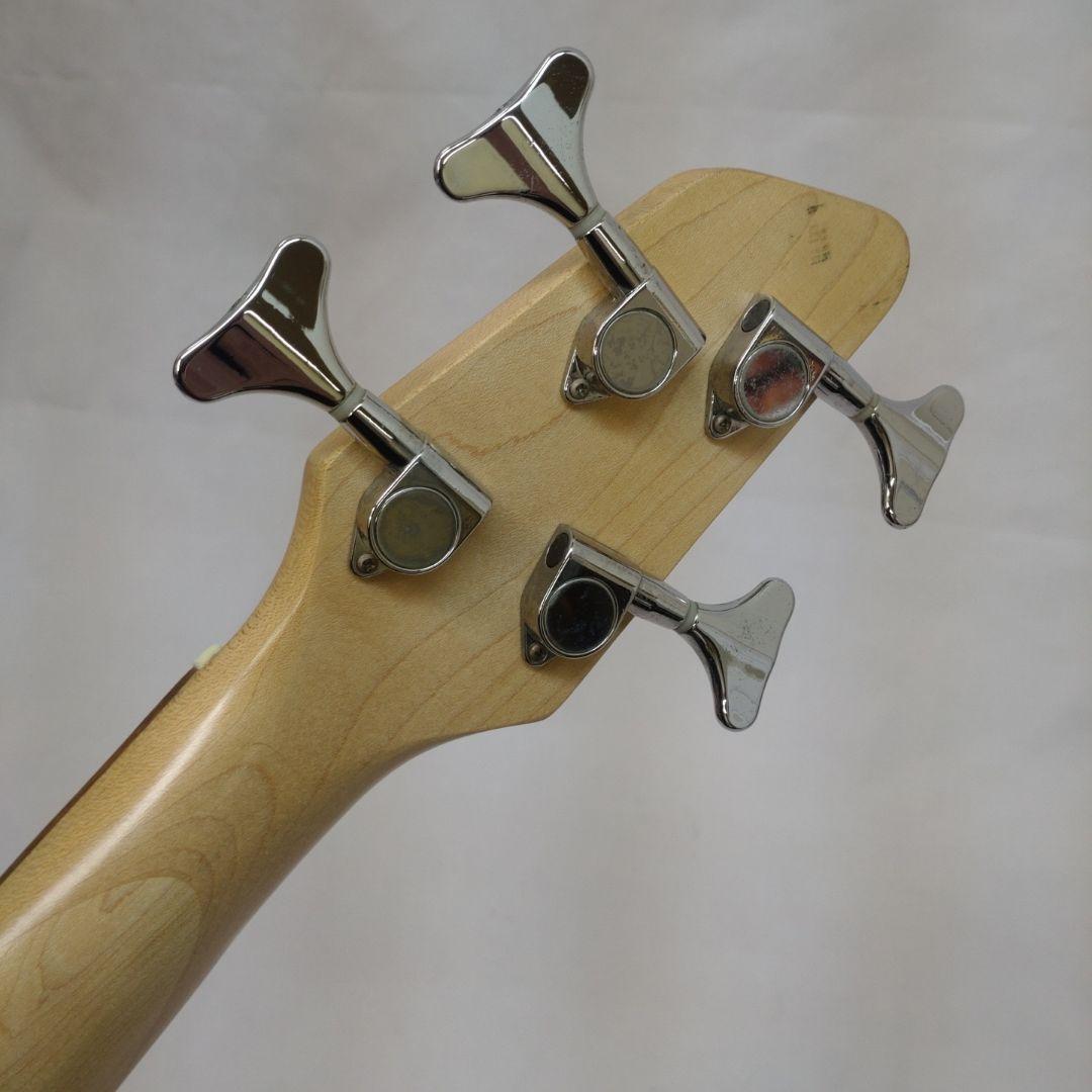 vintage フレットレス エレキベース 迷彩