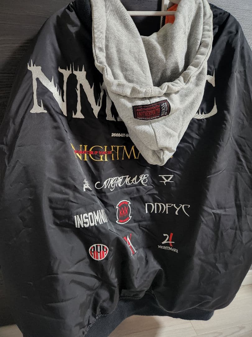 最終値下げ]ANOTHER YOUTH MA-1ジャケット 黒