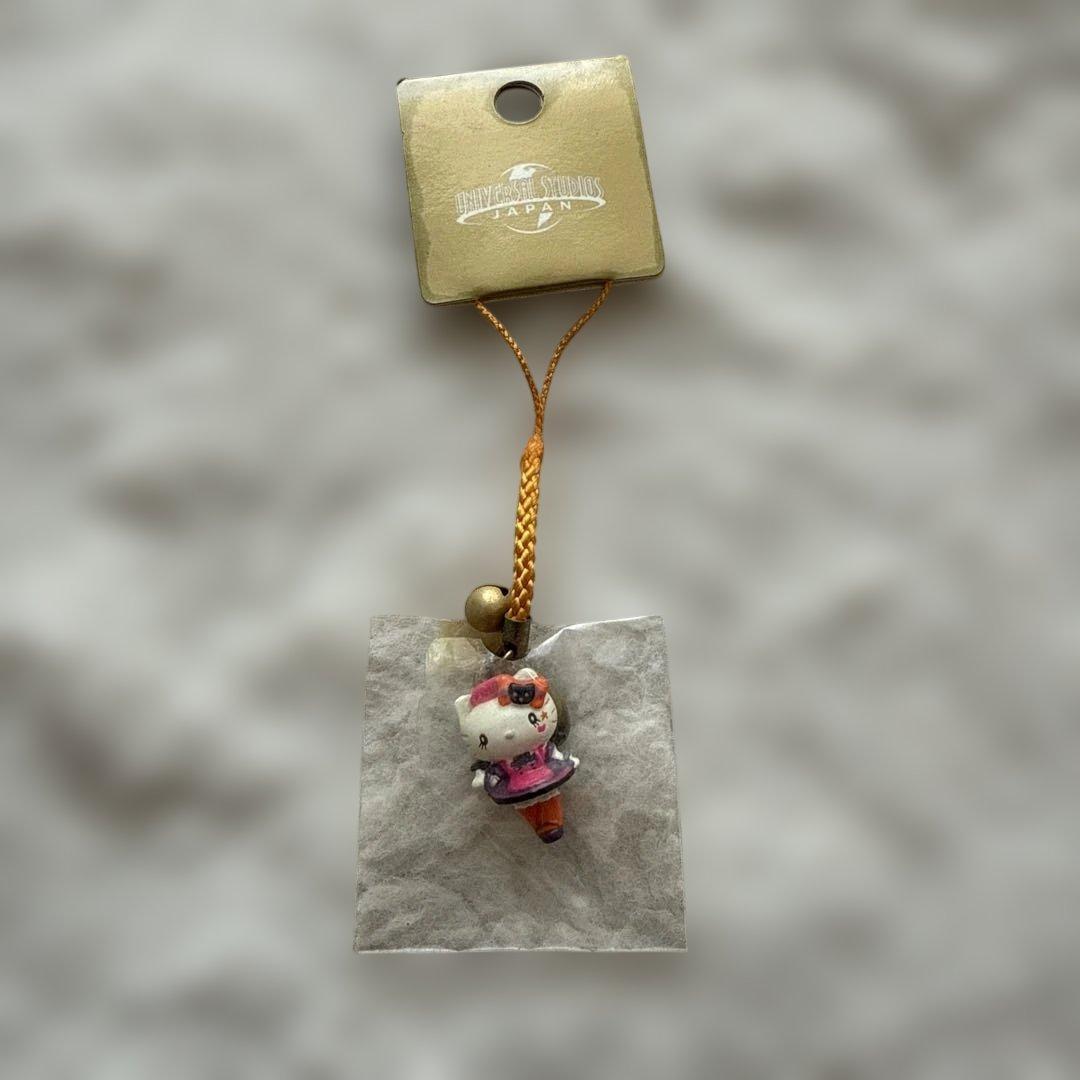 ハローキティ ユニバーサルスタジオ　ストラップ USJ - キティちゃん ストラップ （ユニバーサル）の通販 by shop