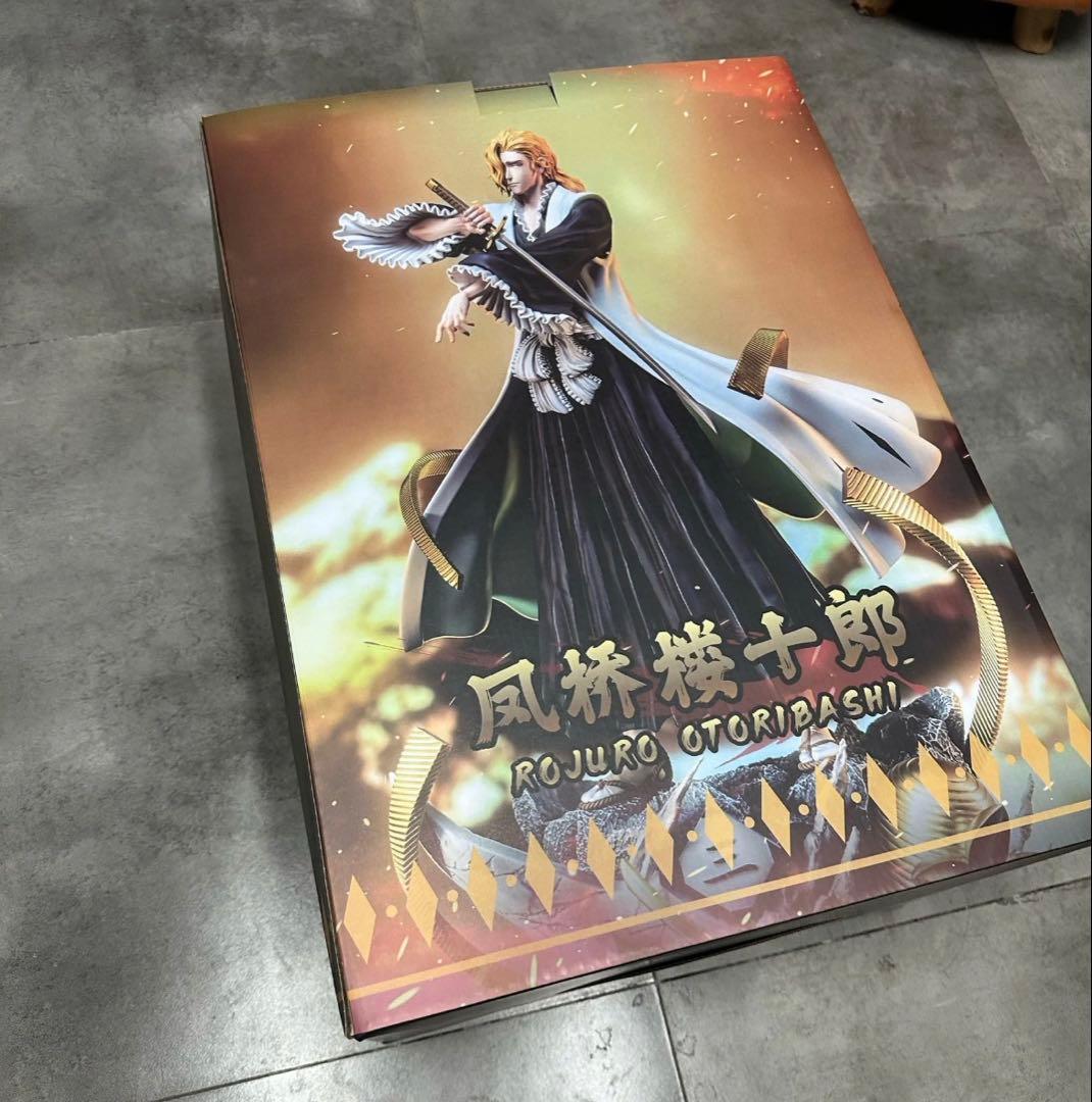 BLEACH 鳳橋樓十郎 ガレージキット ガレキ スタチュー⑤ - メルカリ