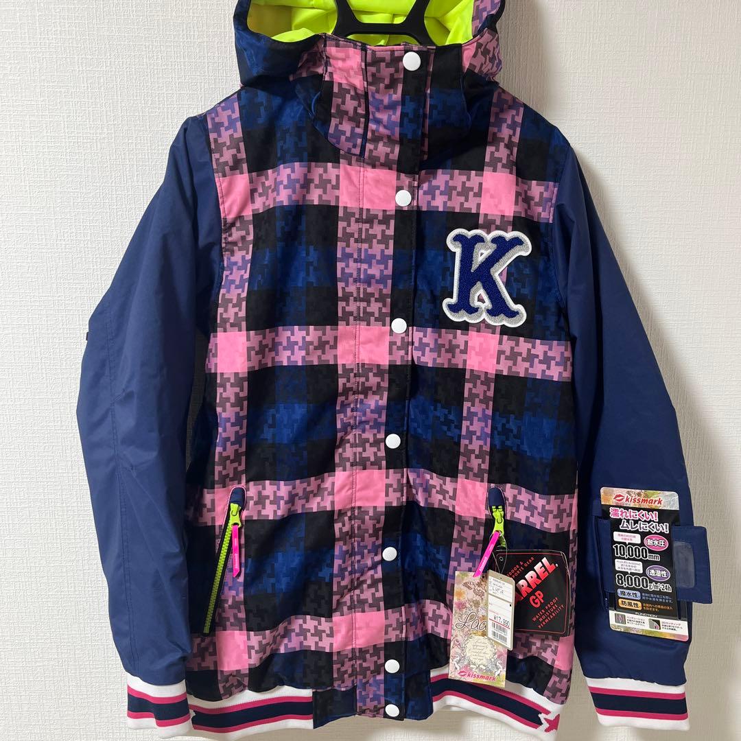 新品　kissmark 高機能　防水　ボードウェア　キスマーク　スキーウェア　Ｌ キスマーク メンズ スノーボード ジャケット パンツ ユニ スノーボード