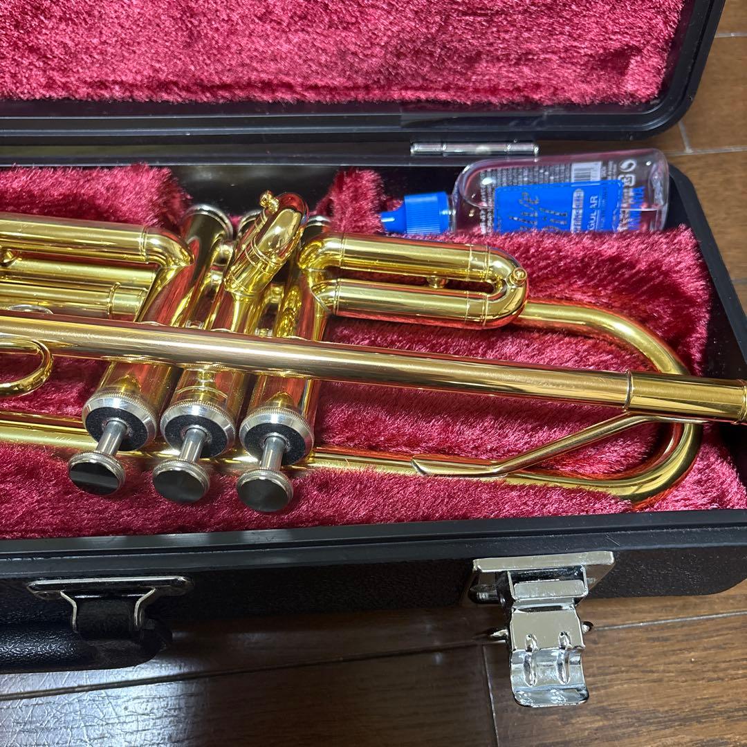 トランペット ケース付き ヤマハ YTR 1335 オイル マウスピース