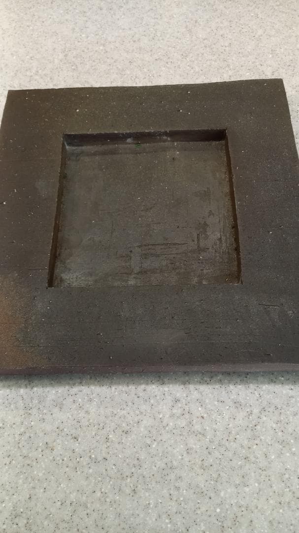 屋久島　新八野窯　吉利博行　南蛮焼　飾り皿