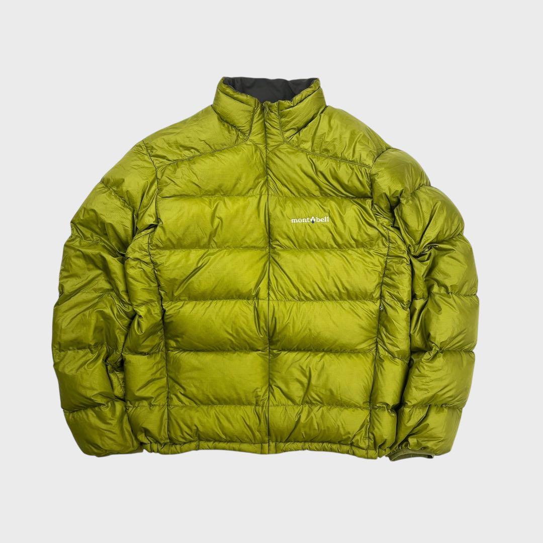 montbell puffer jacket green - メルカリ