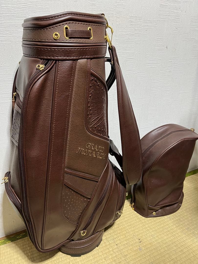 稀少品！ミズノ最高級 MIZUNO GRAND MONARCH キャディバッグ