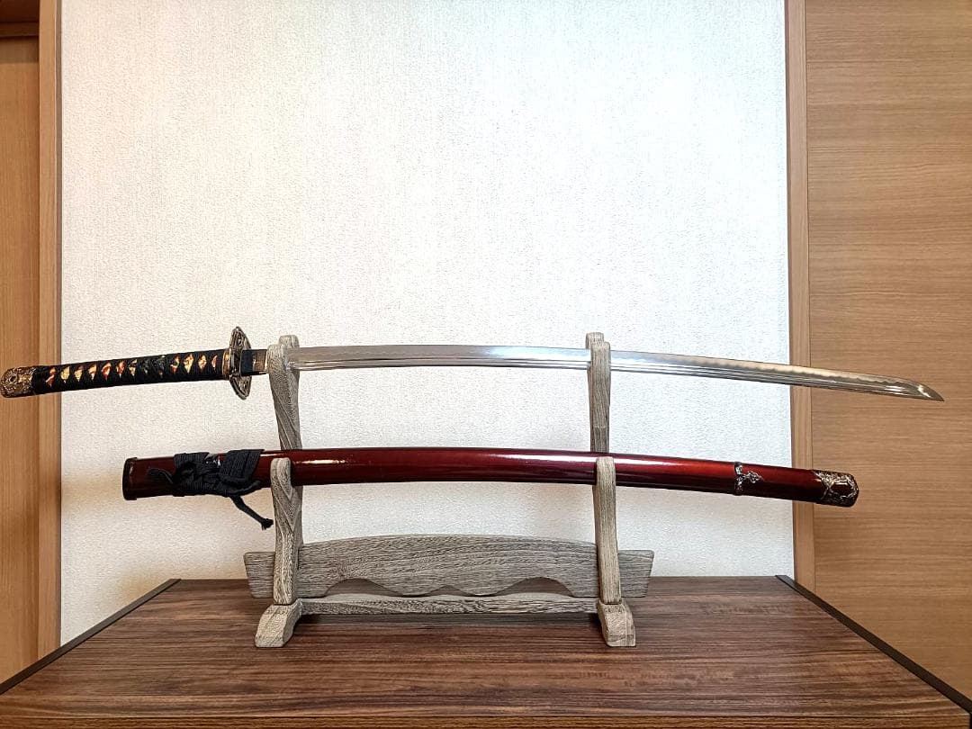 【模造刀】新撰組一番隊組長 沖田総司愛用加州清光【日本刀】 模造刀 日本刀 加州藤原清光 沖田総司 大刀 新撰組 コスプレ : あなた