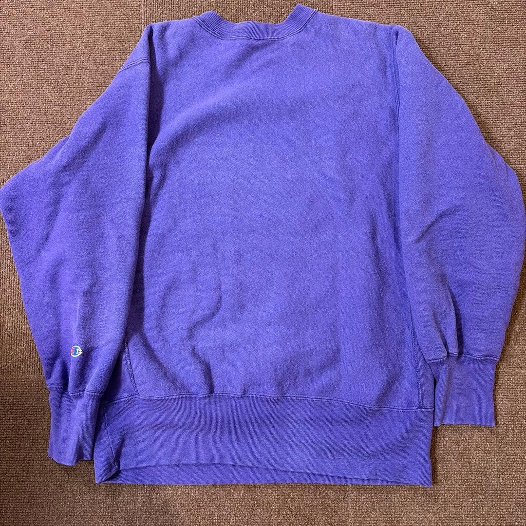 ま*2様 Championリバースウィーブ LSU カレッジ パープル 90s