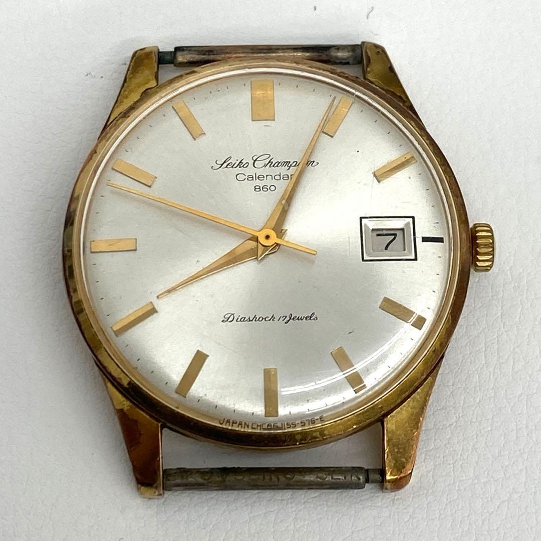SEIKO セイコー チャンピオン Champion カレンダー 860 手巻き - メルカリ