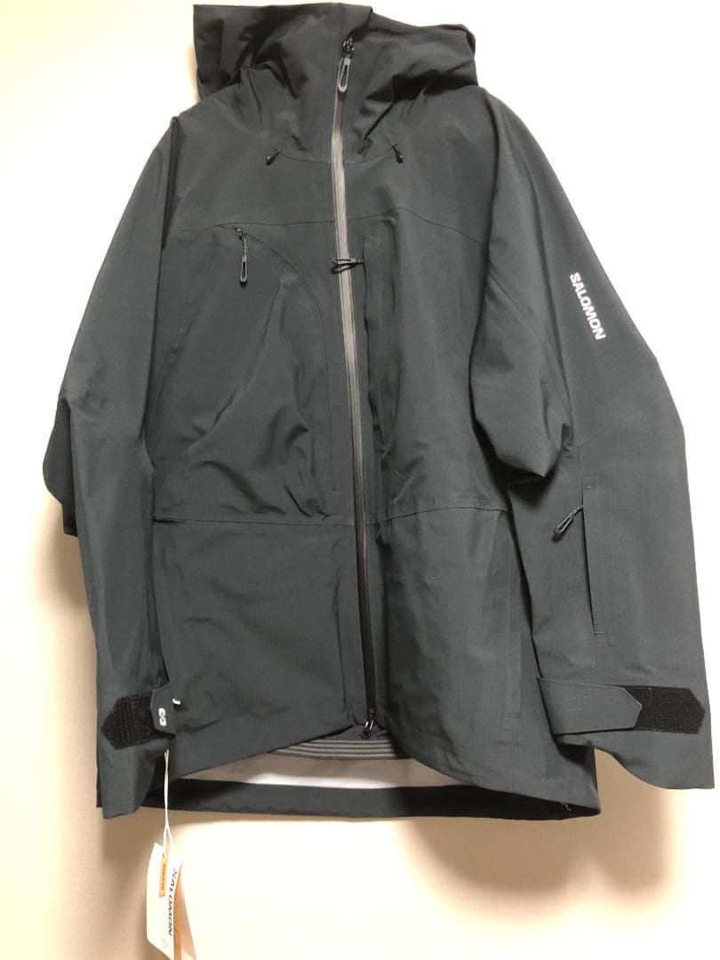 新品 サロモン SONIC 3レイヤー ジャケット LC2285700 M 黒 - メルカリ