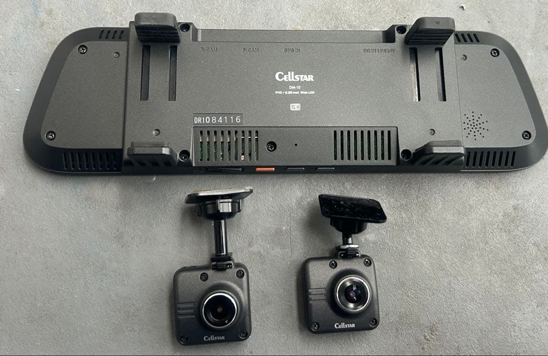 セルスター DM-10ミラー型ドライブレコーダー - メルカリ
