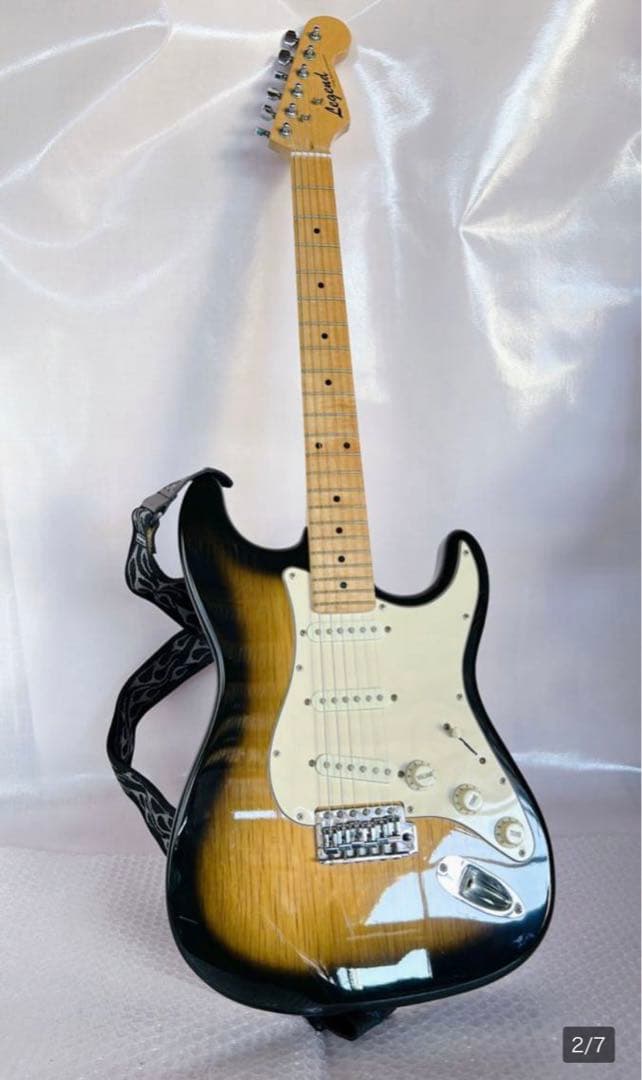 エレキギター Legend エレキギター 動作未確認 LEGEND LST-Z CACA エレキギター 初心者14点セット 【VOXアンプ付き