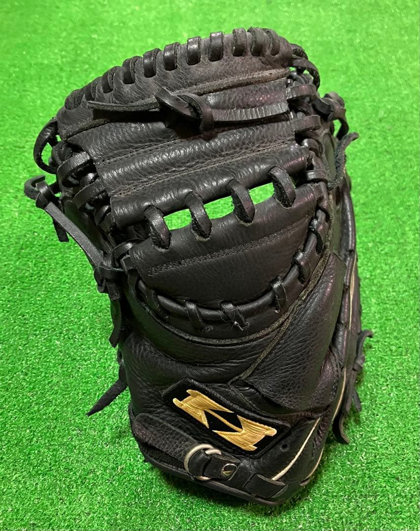軟式野球 左投 キャッチャーミット ハイゴールド Hi-GOLD 捕手 大人 野球 ハイゴールド 軟式キャッチャーミット 己極 SRダークブラウン