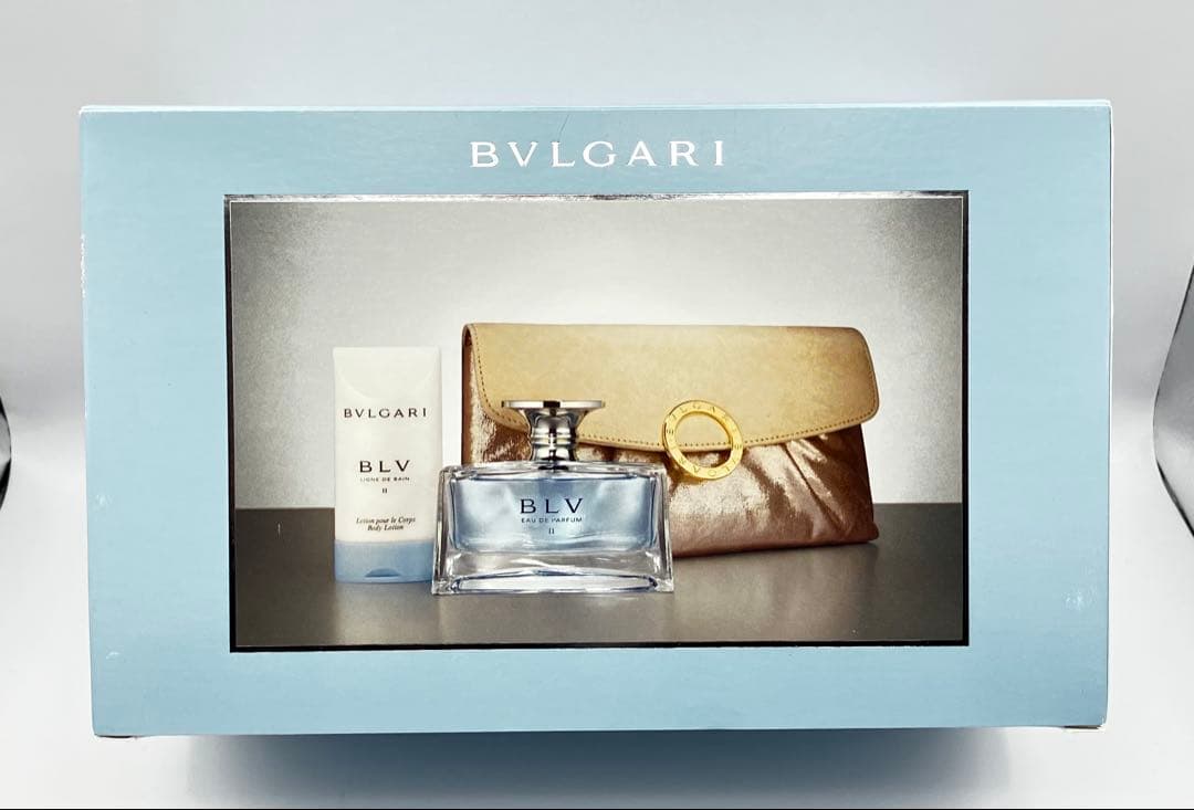 ブルガリ　ブルーii パルファン　BVLGARI BLV II ポーチセット2 ブルガリ ブルーii パルファン BVLGARI BLV II ポーチセット2 - メルカリ