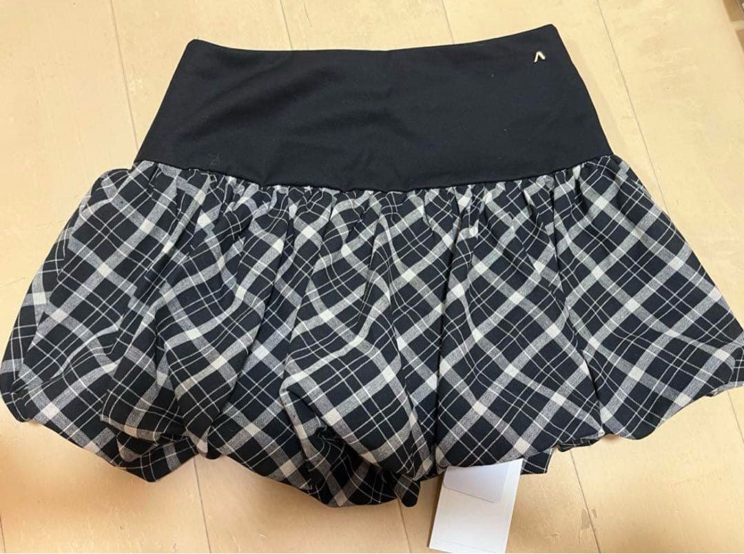 【正規品】ANDMARY Nancy check skirt