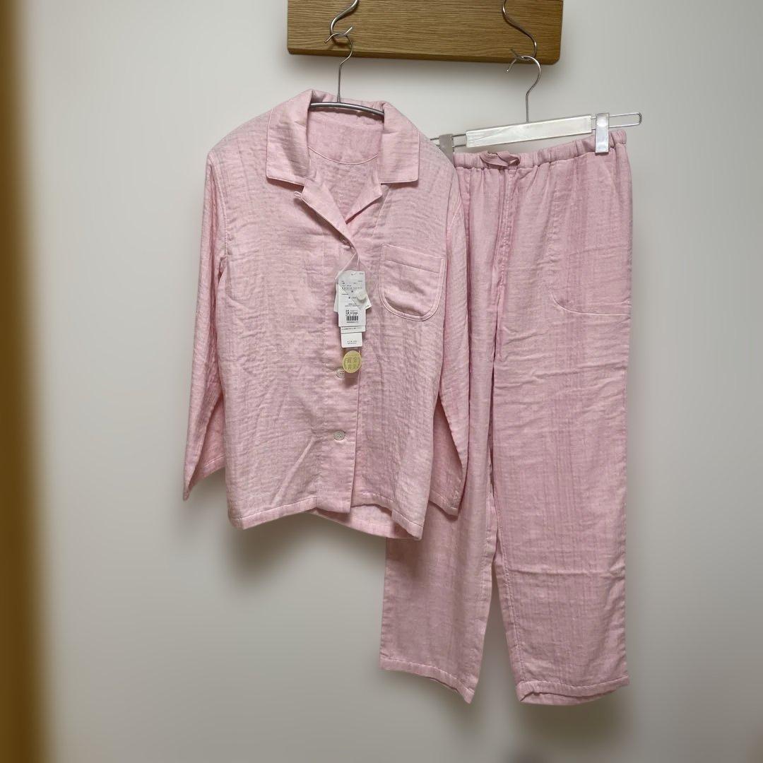美品　タグ付きUCHINO マシュマロガーゼ快眠パジャマ UCHINO パジャマ メンズ 綿100% マシュマロガーゼ＆パイル 快眠