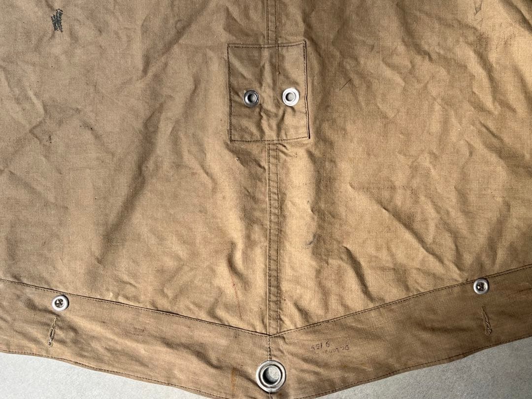 実物 ドイツ軍幕 国境警備隊 BGS スワンプカモ ツェルトバーン 軍幕 テント