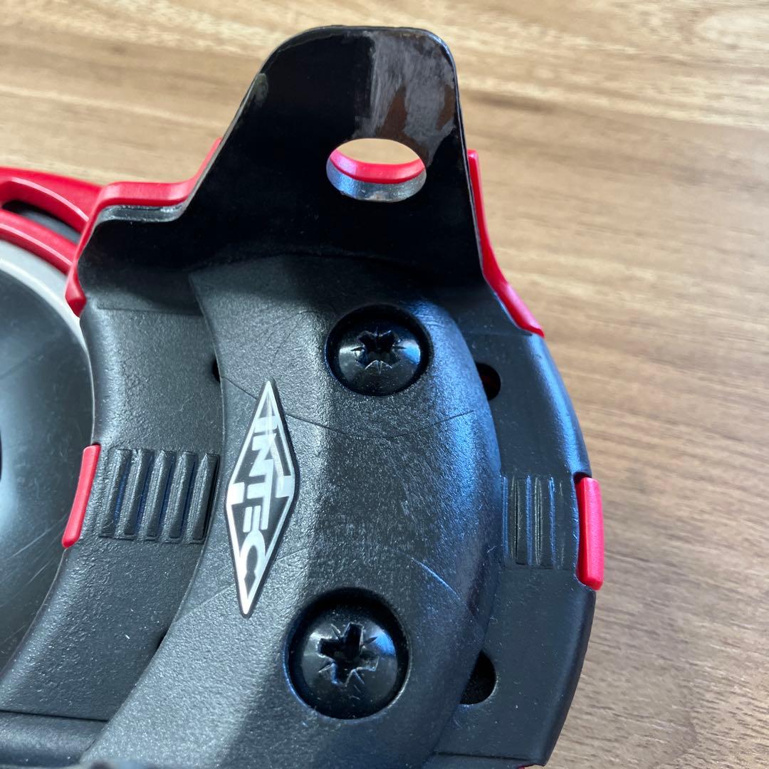 INTEC Titanfly スノーボードビンディング レッド/ブラックの通販はau