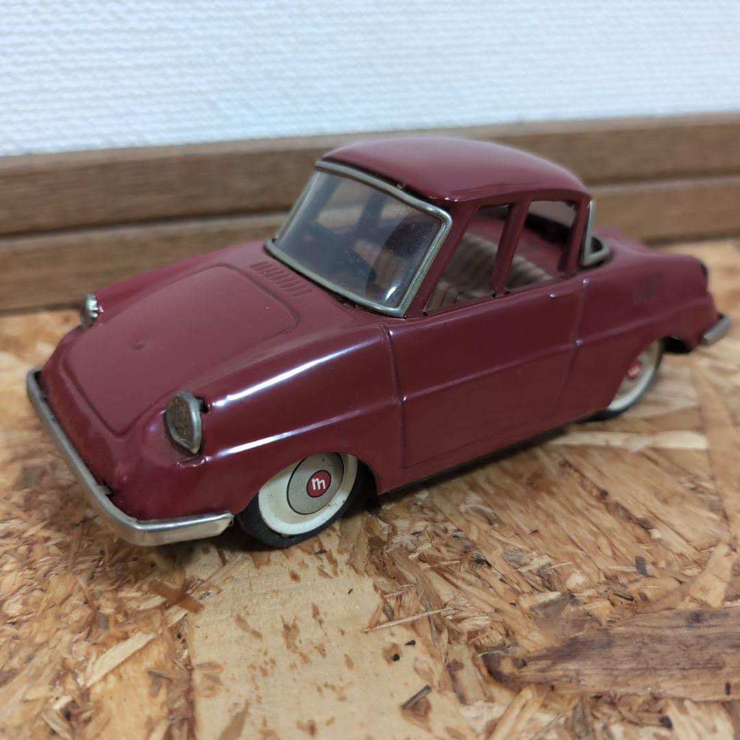 マツダr360ブリキアサヒ玩具 ☆1960年旭玩具マツダR360クーペ 大滝プラモデル ～ ブリキ自動車