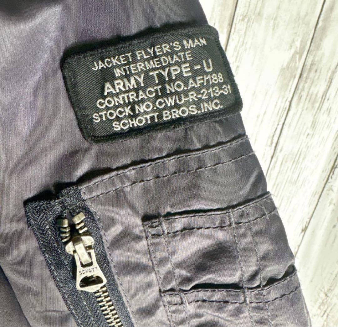 Schott ショット MA-1フライトジャケット M 90s ビンテージ