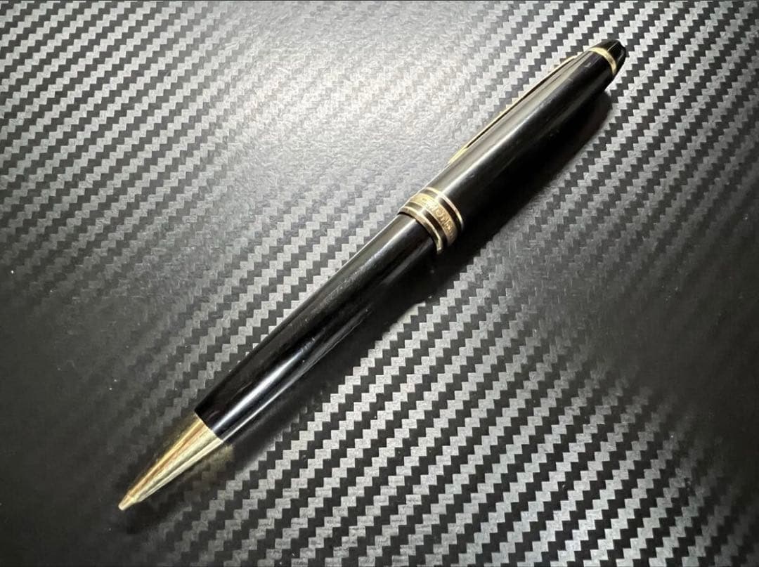 モンブラン 美品 165 0.5mm ブラック ゴールド ペンシル