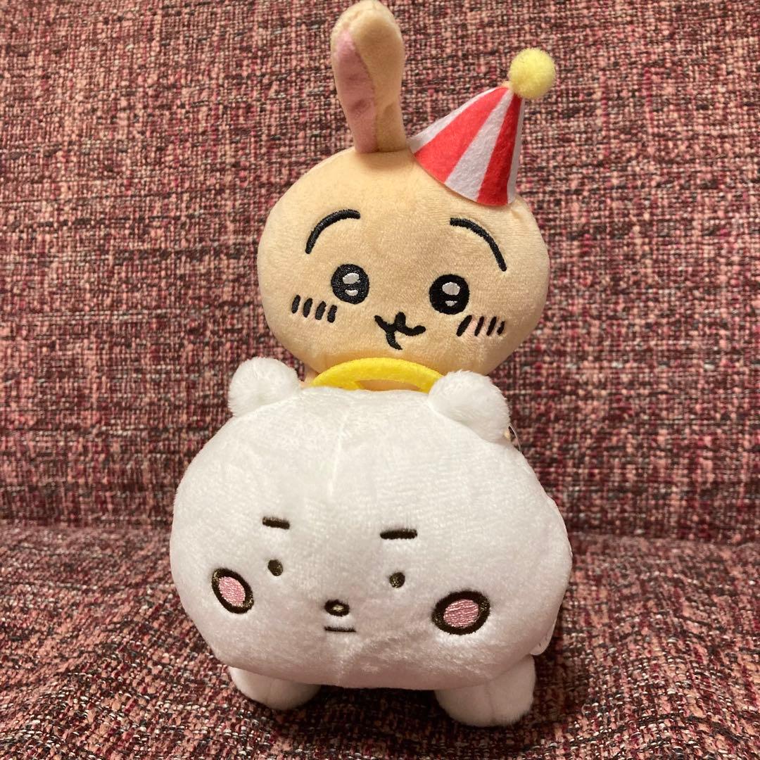 ちいかわらんど ぴーぽぽぬいぐるみ うさぎ タグ付き