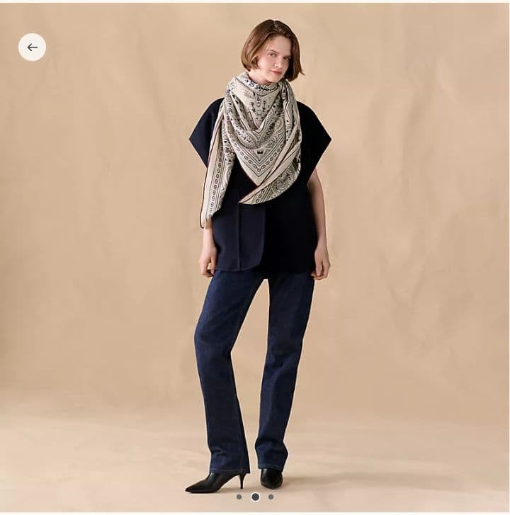 エルメス 2025AW カレジェアン《シュヴァル・ドゥ・クール・バンダナ