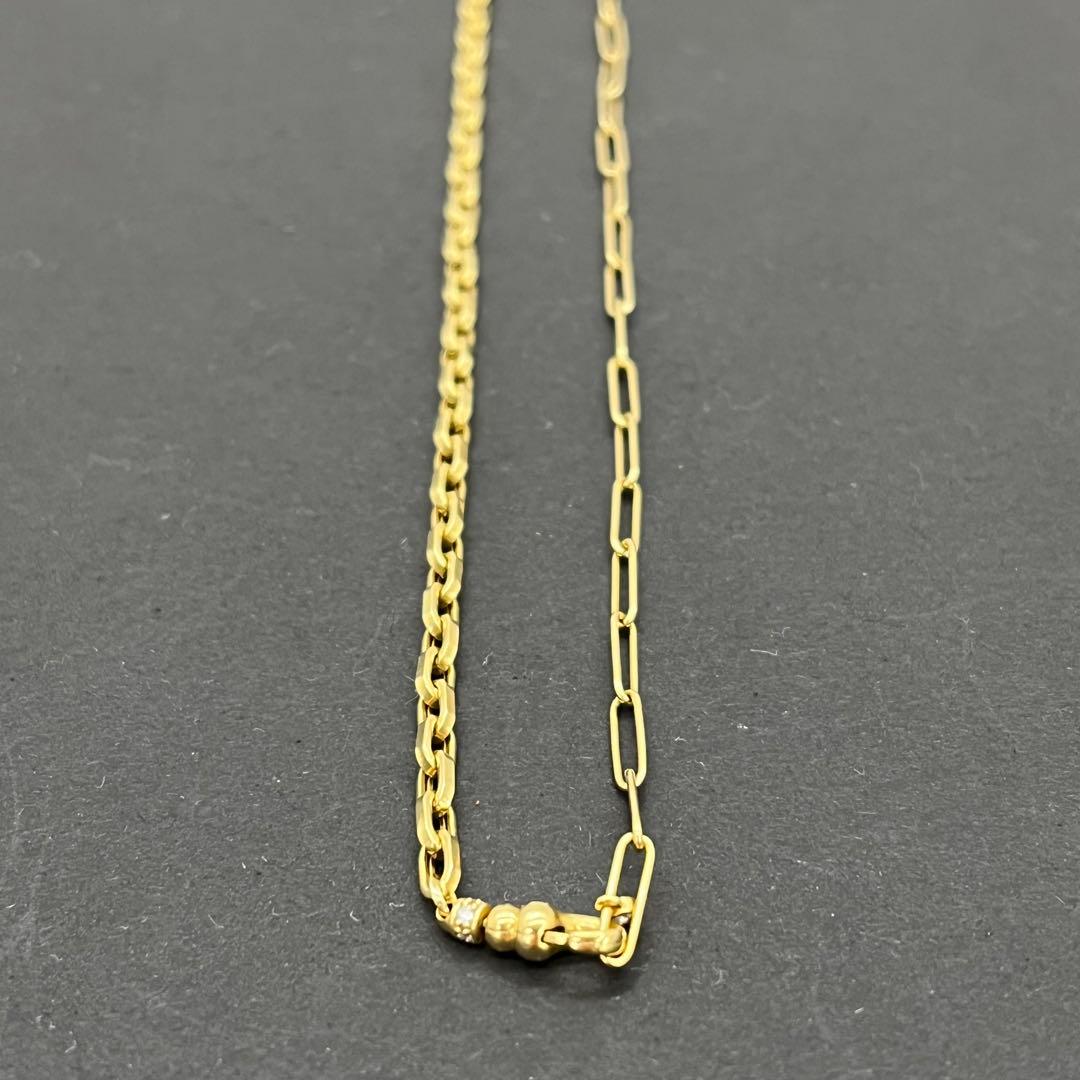 [鑑定済] MILAMORE クラシックデュオチェーンK18 ネックレス ダイヤ 楽天市場】MILAMORE ミラモア クラシックデュオチェーン K18YG