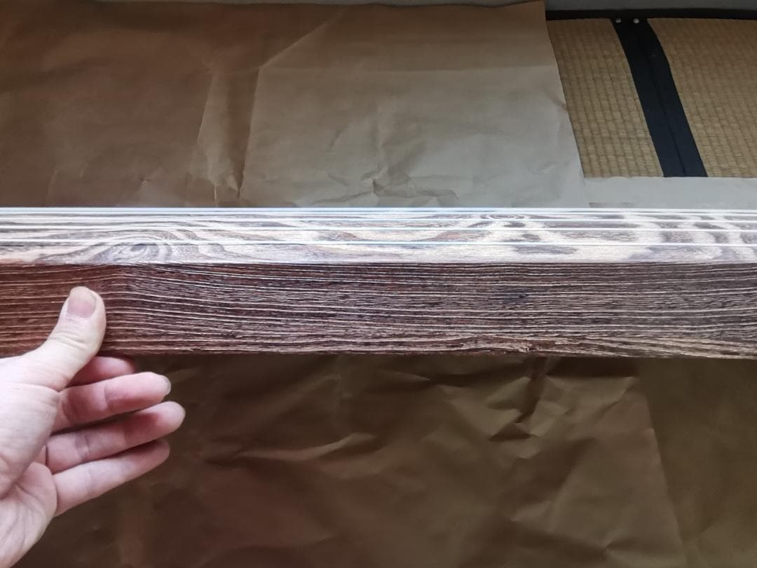 お琴　漆ケース付き　デッドストック　未使用品　内袋・外袋付き　木瓜家紋　-KKI