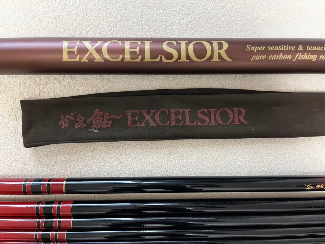 がまかつ 鮎竿 がま鮎初代エクセルシオ 引抜早瀬90 - メルカリ