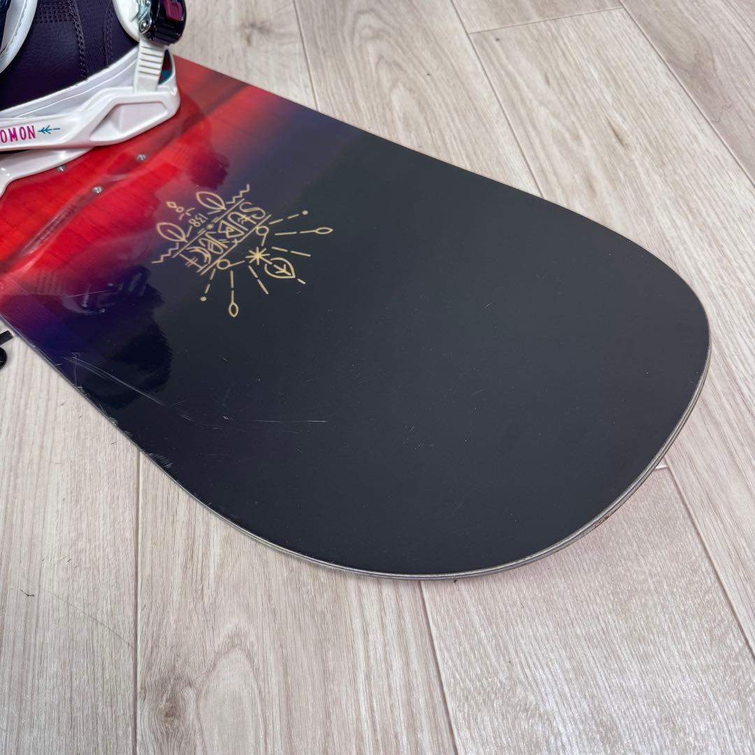 専用SALOMON レディーススノーボード 138cm ブーツ 23.5cm