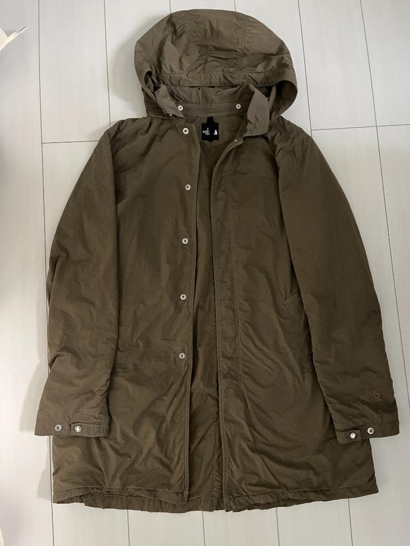THE NORTH FACE　中綿　コート　カーキ　L 中古・古着通販】THE NORTH FACE (ザ ノース フェイス) ダウン