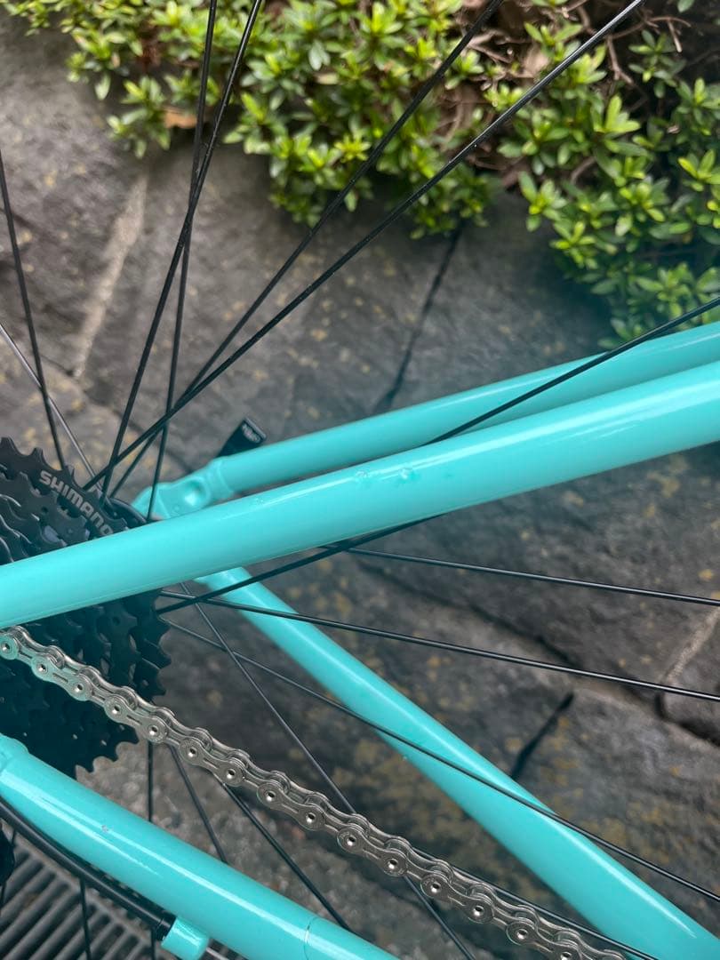 走行50km】BIANCHI C-SPORT1 ギア交換、カーボン カスタム - メルカリ