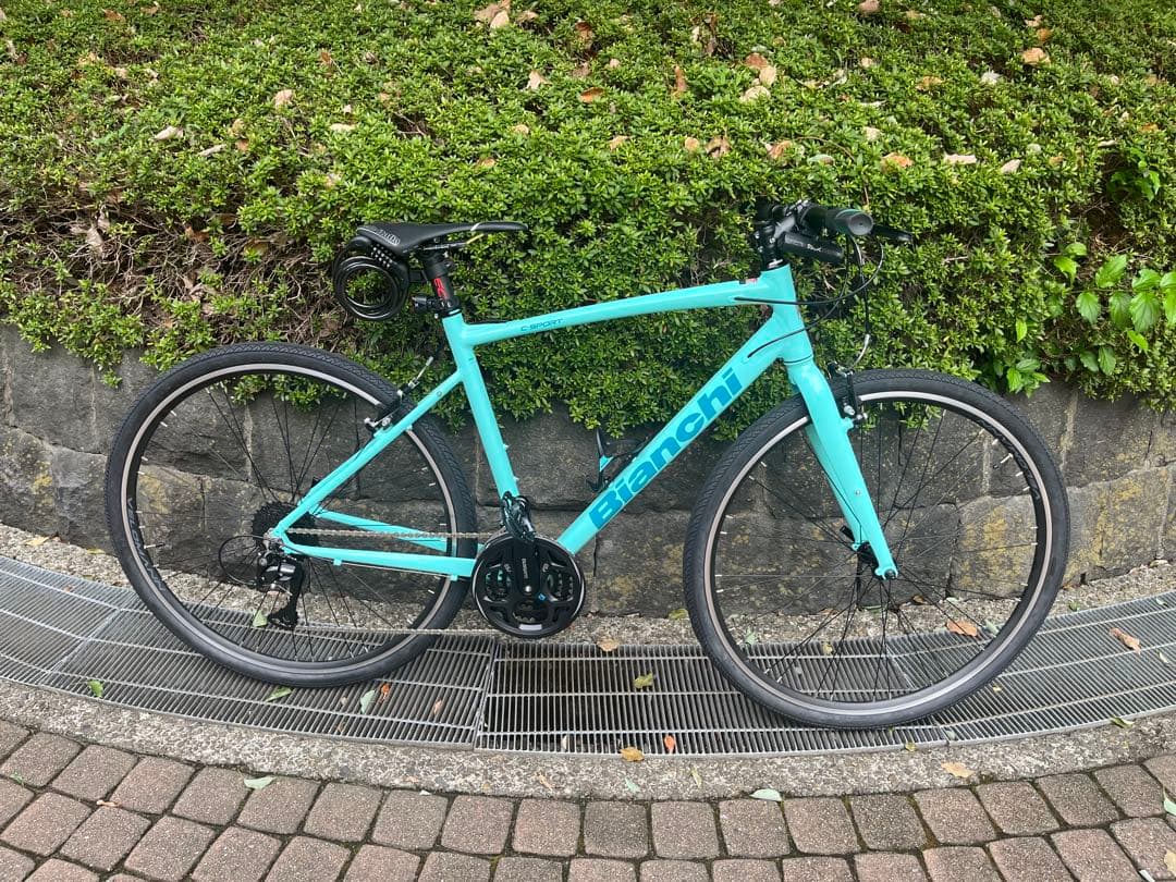 走行50km】BIANCHI C-SPORT1 ギア交換、カーボン カスタム - メルカリ