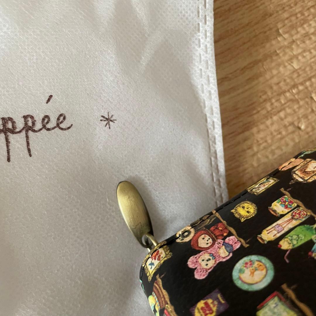 hobbyroom 黒 フランシュリッペ 三つ折り財布 | 激安通販のイーサプライ