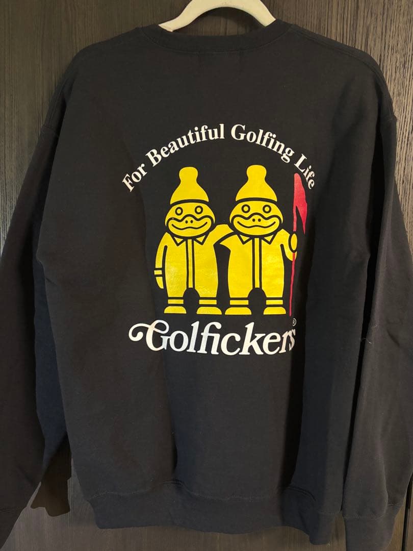 【やっちゃん】ゴルフィッカーズ　スウェット 全4色展開】SIGNAL BEARスウェット | VOLCAN&APHRODITE