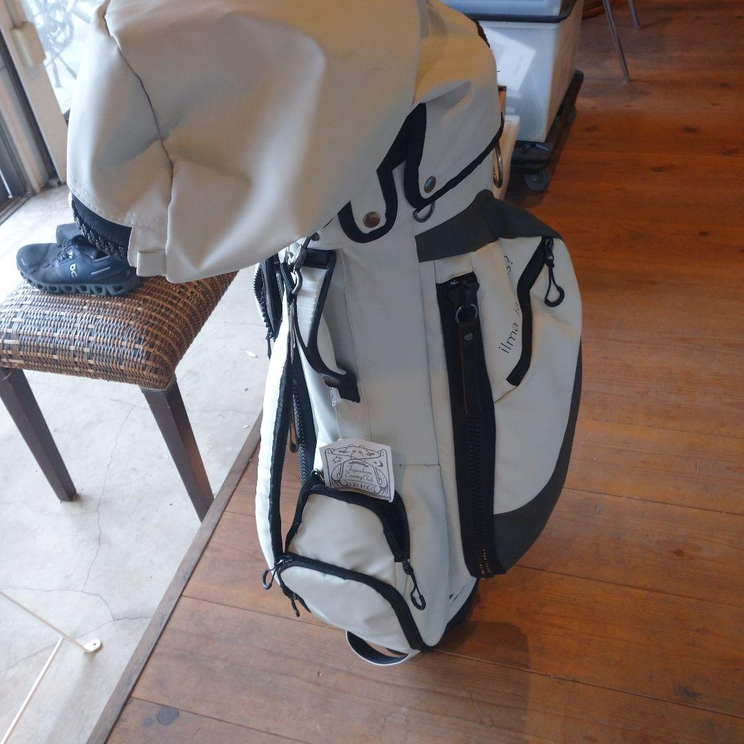 イルマヤテラスキャディーバッグ YKK最大のビッグジッパー使用】Lahella golf(ラヘラゴルフ) ilma ja