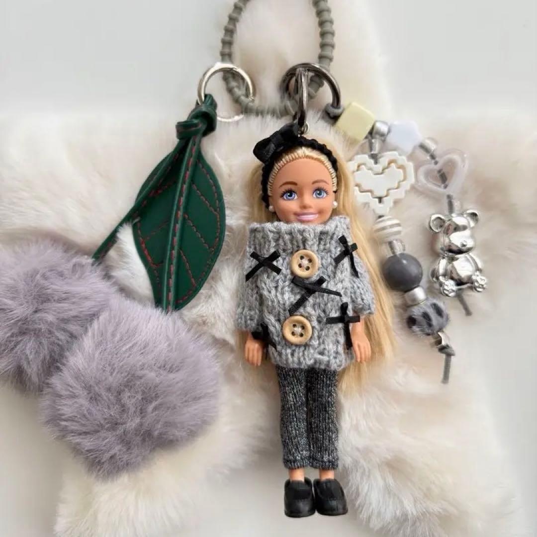 バービーチャーム バービーキーホルダー キーリング - メルカリ