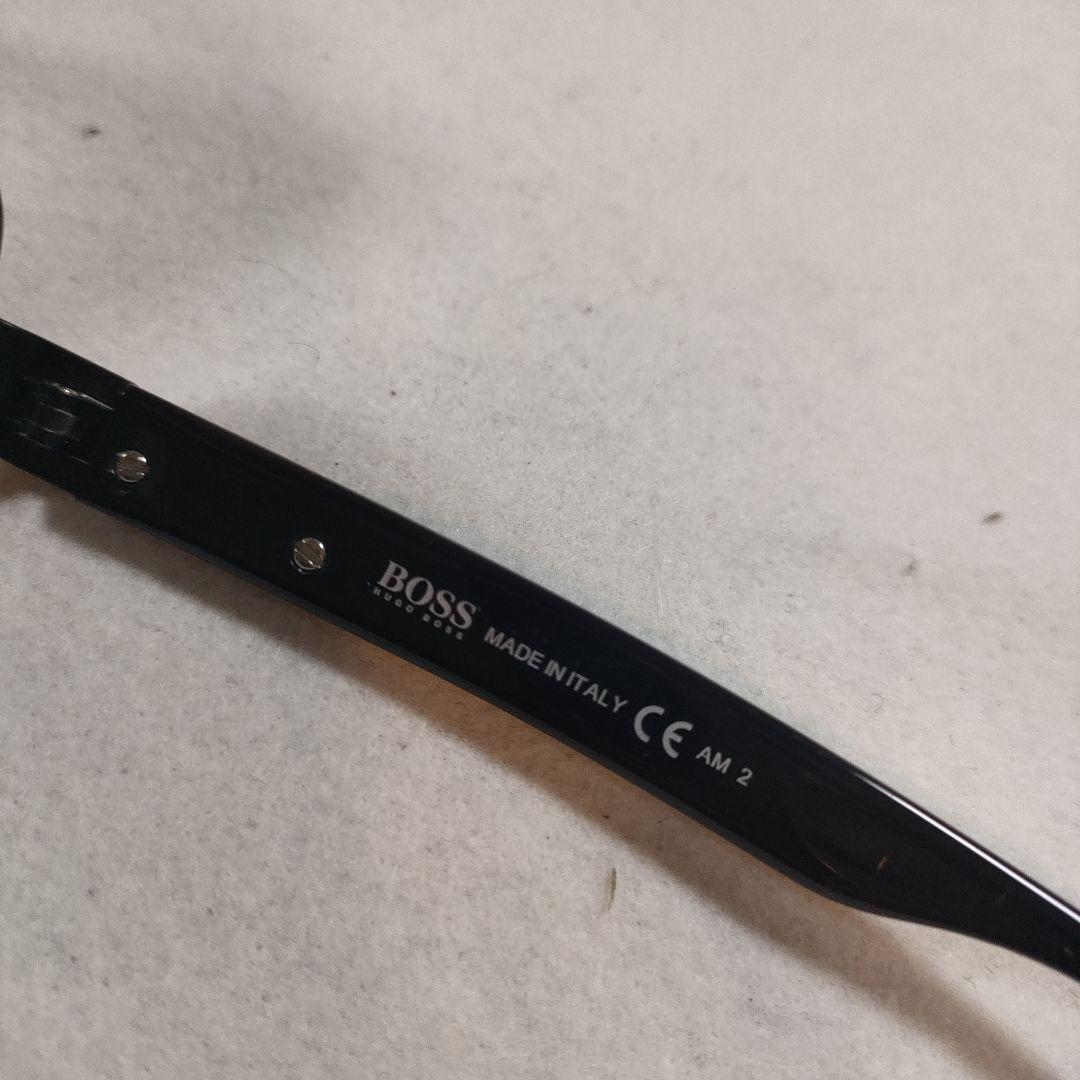 752 超美品　BOSS　ボス　サングラス　度無　0409/F/S
