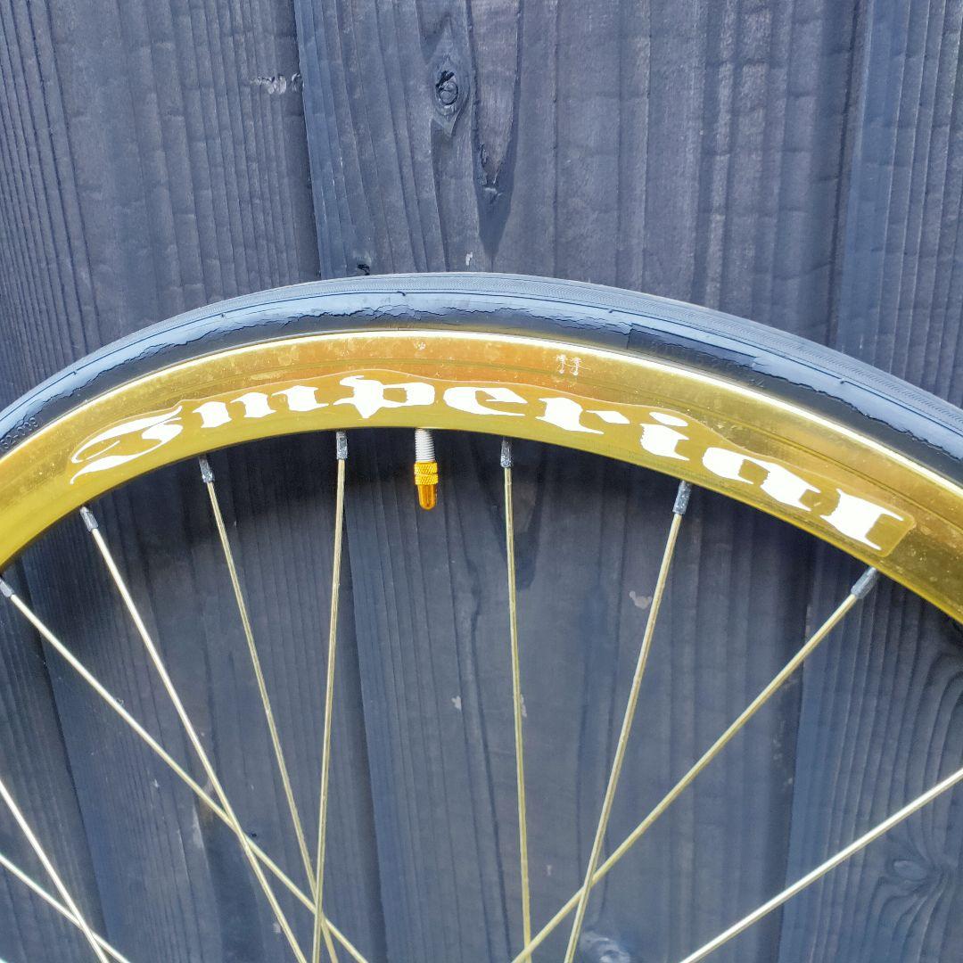 マ*マ様 UnAuthorized Imperial 完組ホイール ゴールド ピ