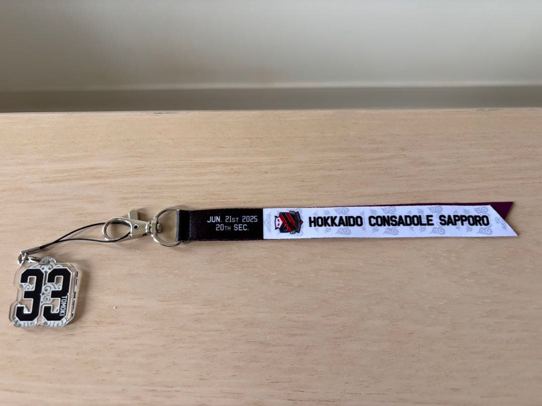 新品未使用】北海道コンサドーレ札幌 2025ボンフィン（AWAY藤枝戦） 33