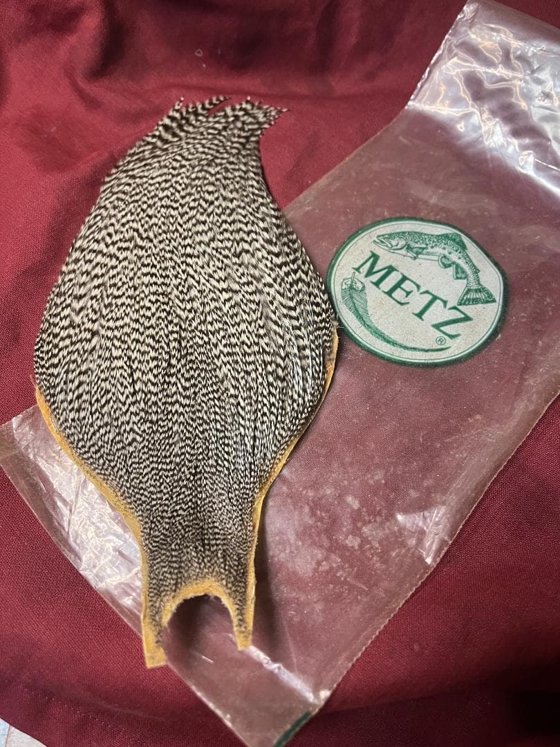 METZグリズリー ハックル ケープ