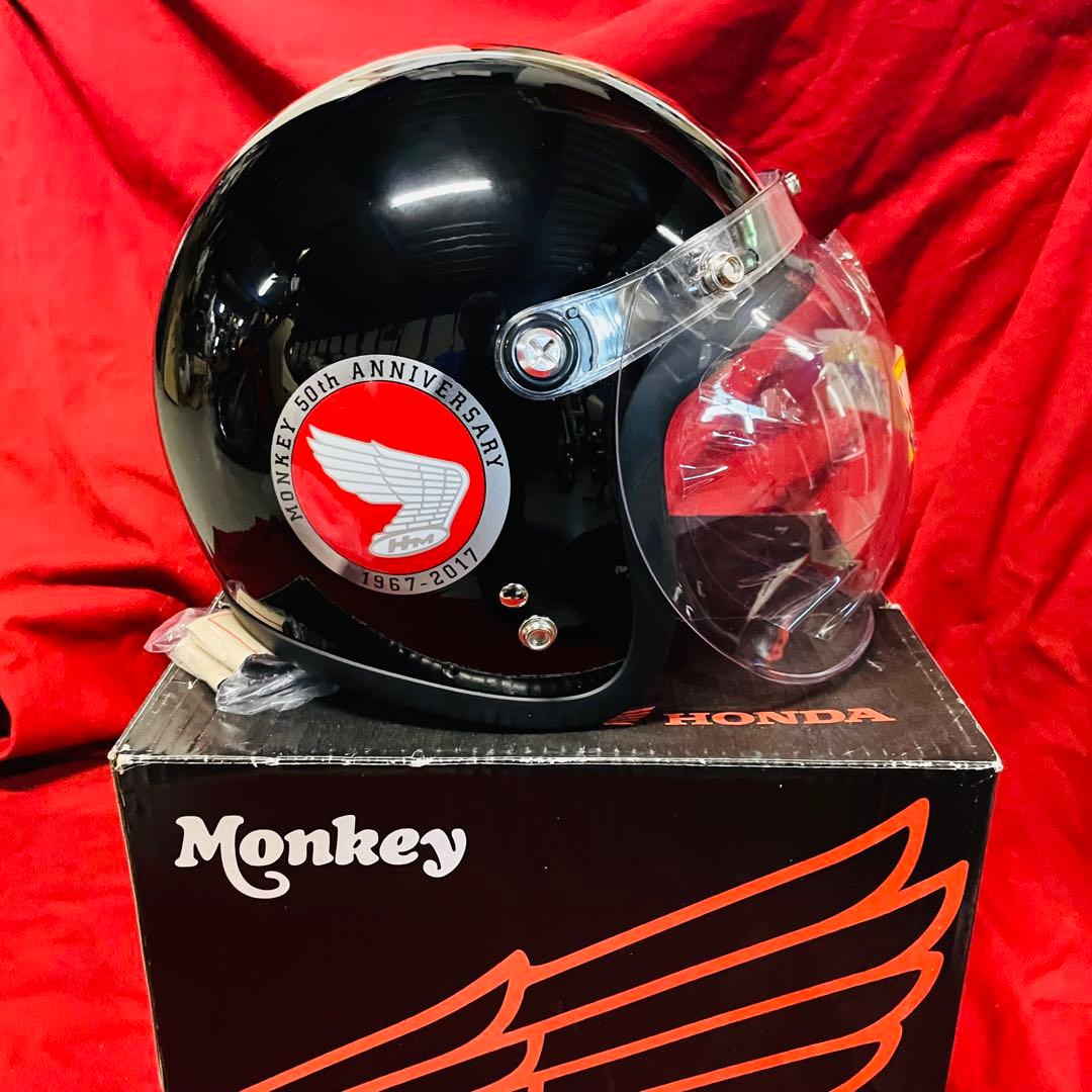 未使用 Monkey ホンダ モンキー 50周年記念限定 ヘルメット Lサイズ