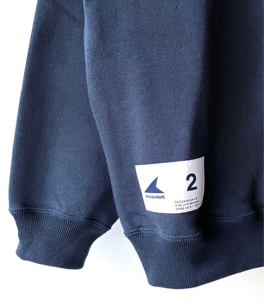 DESCENDANT CACHALOT CREW NECK (NAVY) 最 安値