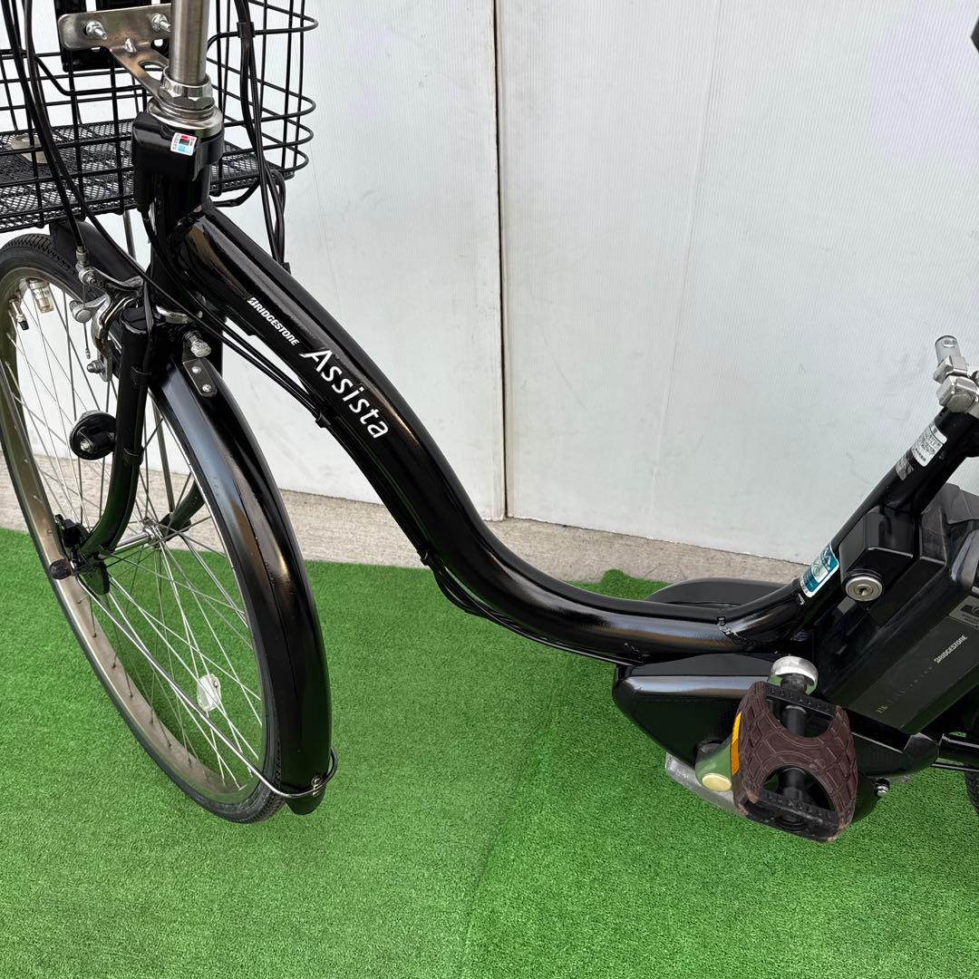 ブリヂストン 電動アシスト自転車26インチ 12.3Ah ブラック