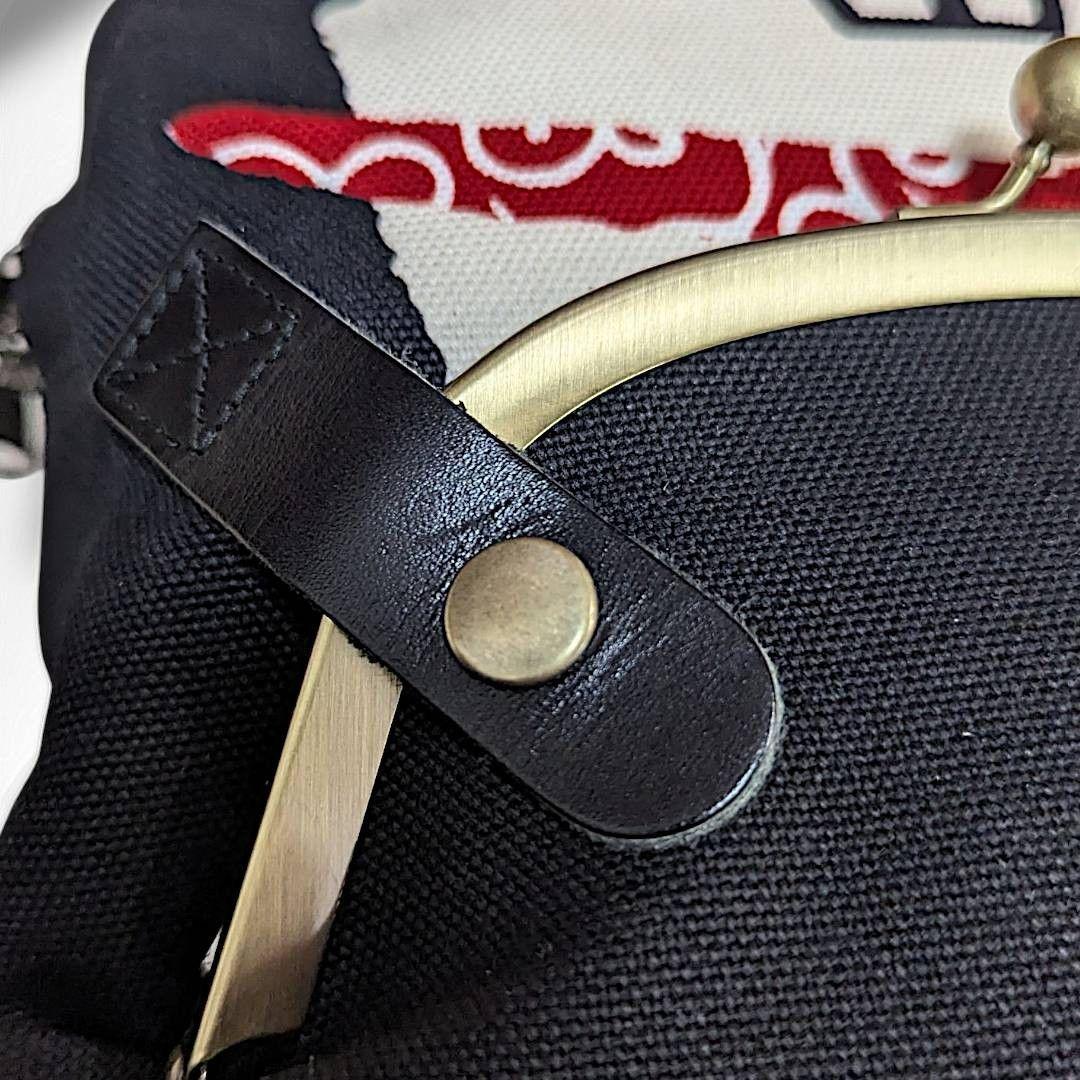 希少・完売品】あやの小路 がま口わんこボディバッグ シバ犬 がま口