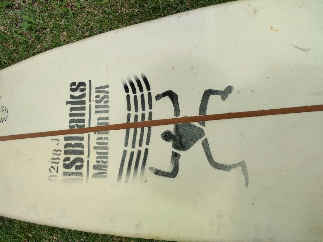 サーフボード　USブランクス　10.6A  ブラックウッド