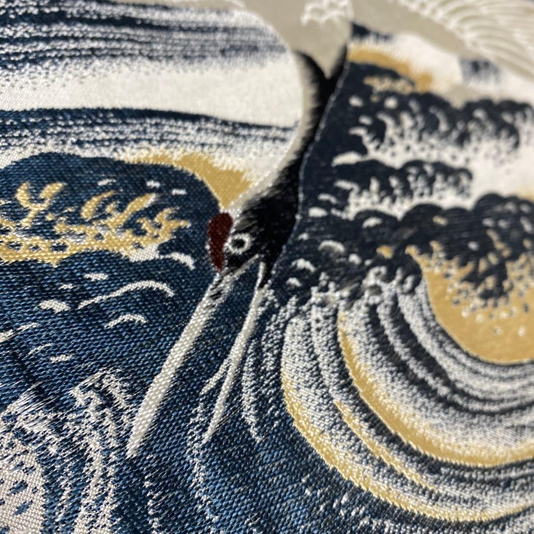 専用です】 飛鶴 荒海 竜宮城 丸帯 古布 リメイク素材 - メルカリ