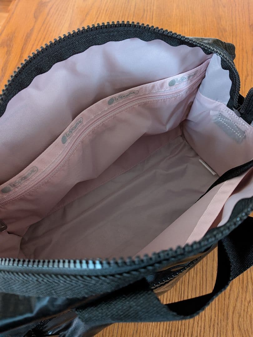 レスポートサックひとりっぷバイクボストン黒キョクヤ