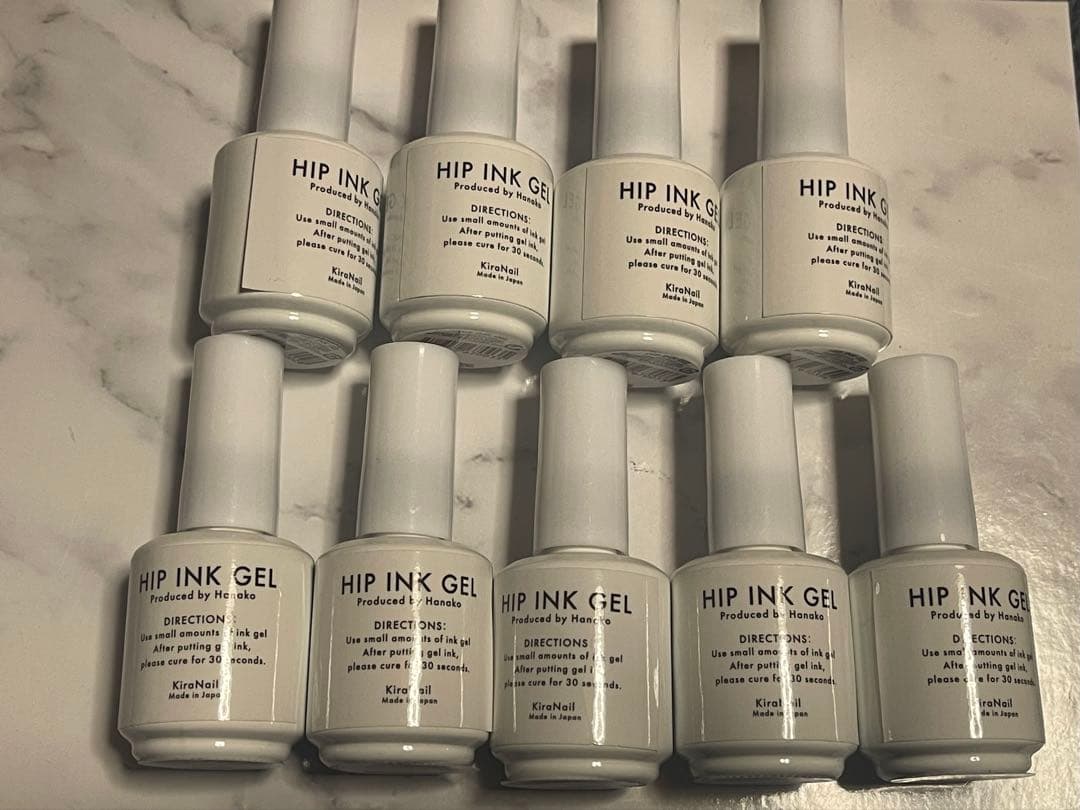 Kiranail キラネイル　ヒップインクジェル９本セット　新品未使用品 KiraNail HIP INK GEL【ヒップインクジェル】 | Kira Nail